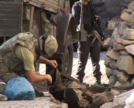 Beytüşşebap'ta çatışma sonrası görüntüler