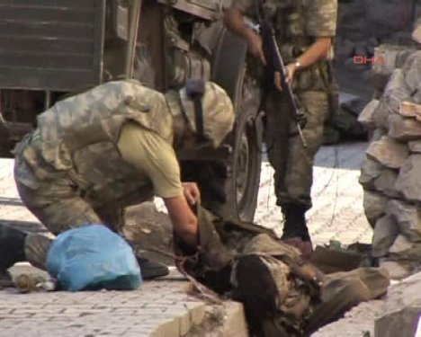 Beytüşşebap'ta çatışma sonrası görüntüler