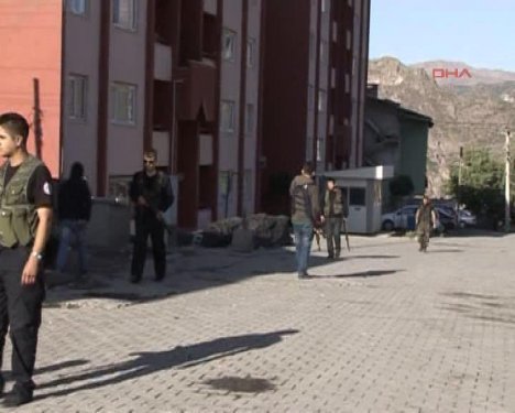 Beytüşşebap'ta çatışma sonrası görüntüler