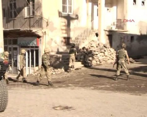 Beytüşşebap'ta çatışma sonrası görüntüler