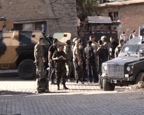 Beytüşşebap'ta çatışma sonrası görüntüler