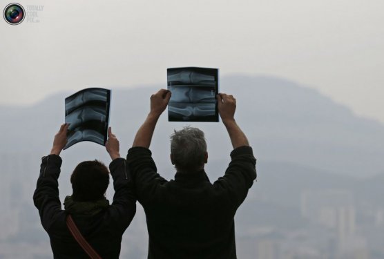 Dünyadan Güneş tutulması manzaraları