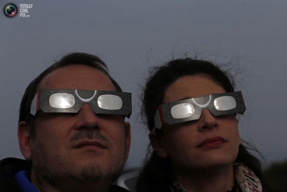 Dünyadan Güneş tutulması manzaraları