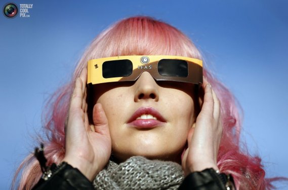 Dünyadan Güneş tutulması manzaraları