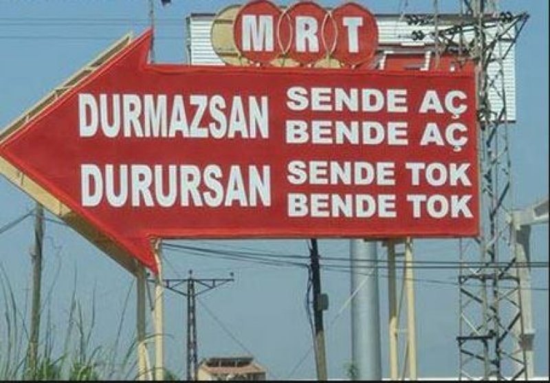 Akıllara zarar yasak tabelalar