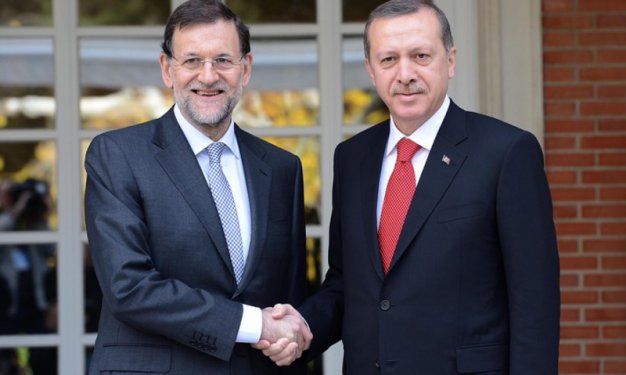 Erdoğan & İspanya Başbakan'ı görüşmesi