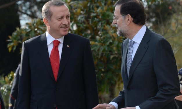 Erdoğan & İspanya Başbakan'ı görüşmesi