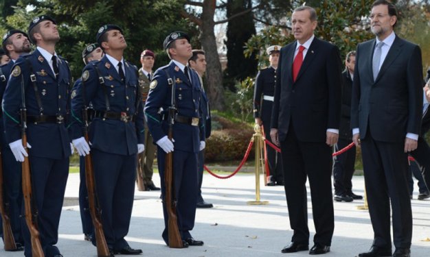 Erdoğan & İspanya Başbakan'ı görüşmesi