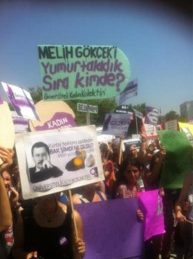 Kadınlardan Kadıköy'de kürtaj protestosu