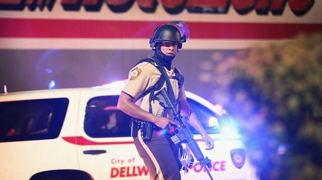 Ferguson'da polis müdahalesi