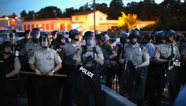 Ferguson'da polis müdahalesi
