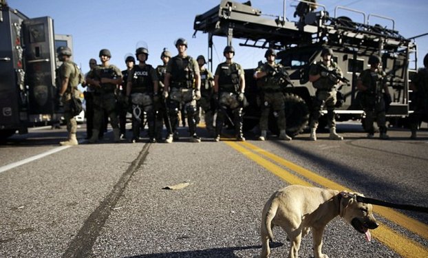 Ferguson'da polis müdahalesi