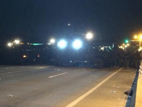 Ferguson'da polis müdahalesi