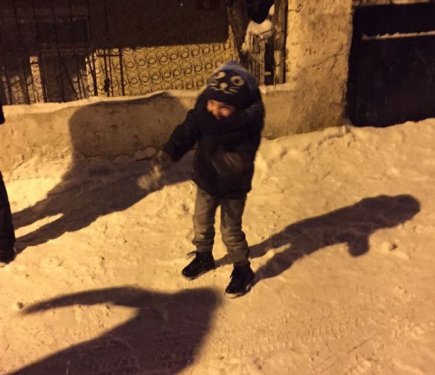 Kar tatili çocukları sevindirdi