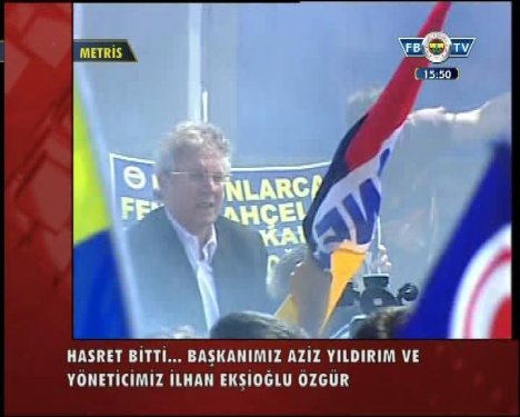 Kare kare Yıldırım'ın tahliye anı