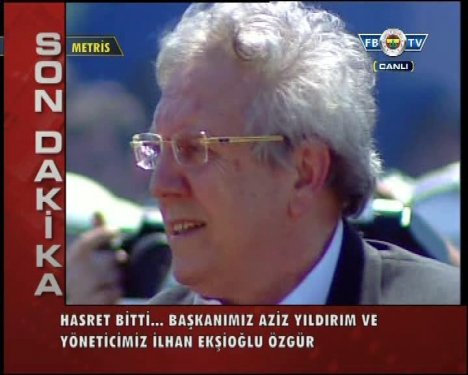 Kare kare Yıldırım'ın tahliye anı