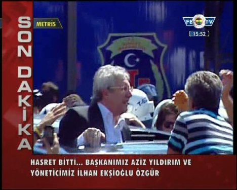 Kare kare Yıldırım'ın tahliye anı