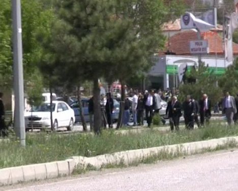 Kayseri'deki patlamadan ilk görüntüler