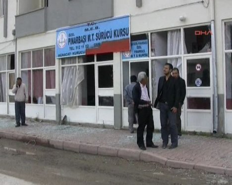 Kayseri'deki patlamadan ilk görüntüler