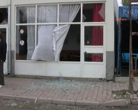 Kayseri'deki patlamadan ilk görüntüler