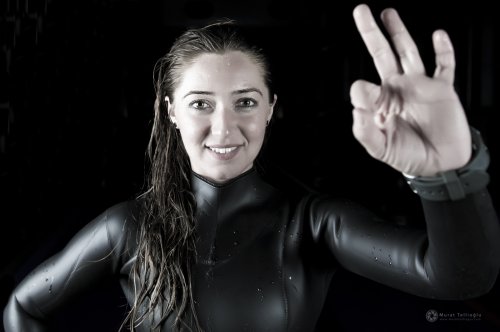 Dünya Serbest Dalış Şampiyonu Şahika Ercümen