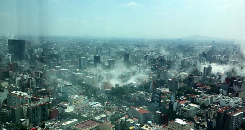 Meksika'daki depremden kareler