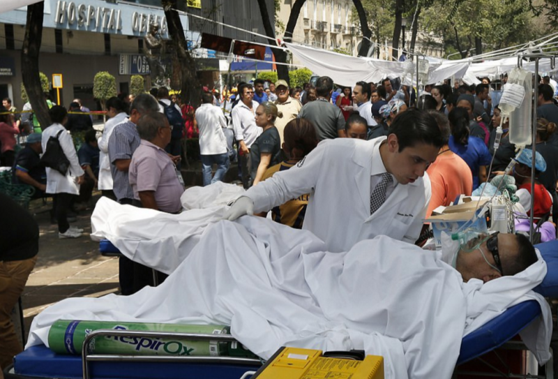 Meksika'daki depremden kareler