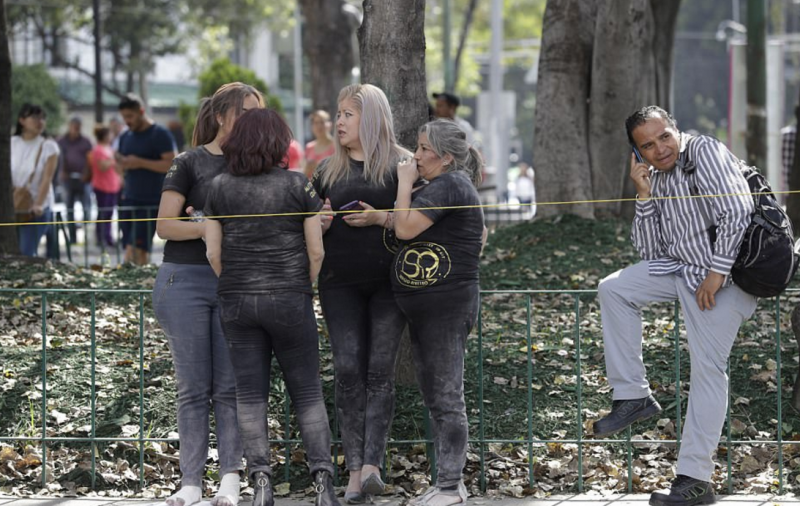 Meksika'daki depremden kareler