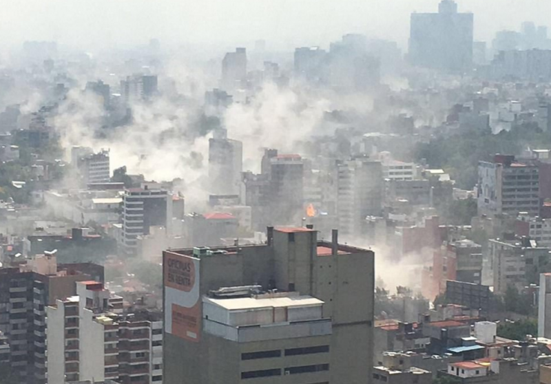 Meksika'daki depremden kareler