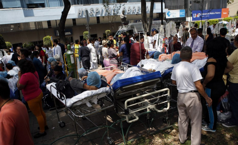 Meksika'daki depremden kareler