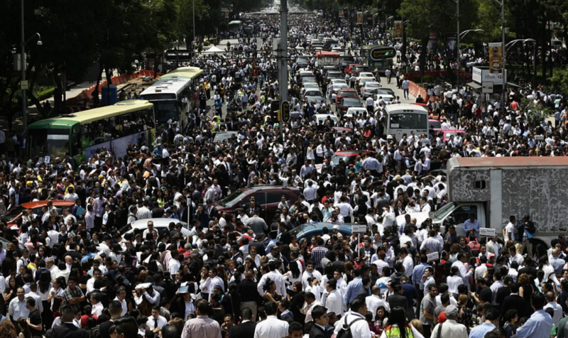 Meksika'daki depremden kareler