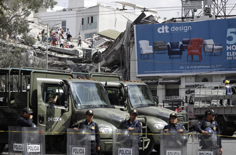 Meksika'daki depremden kareler