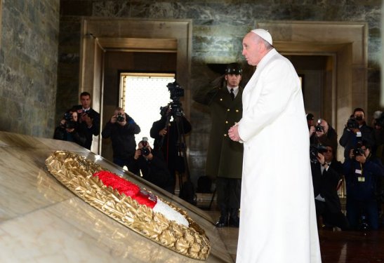 Papa Franciscus Türkiye'de