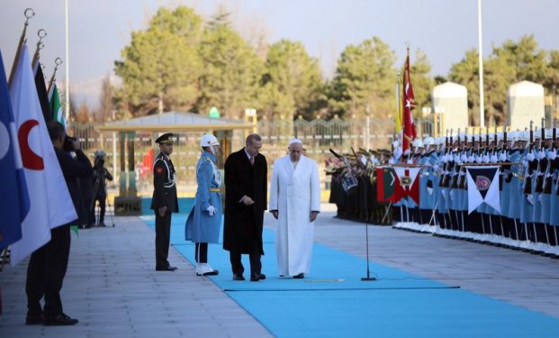 Papa Franciscus Türkiye'de