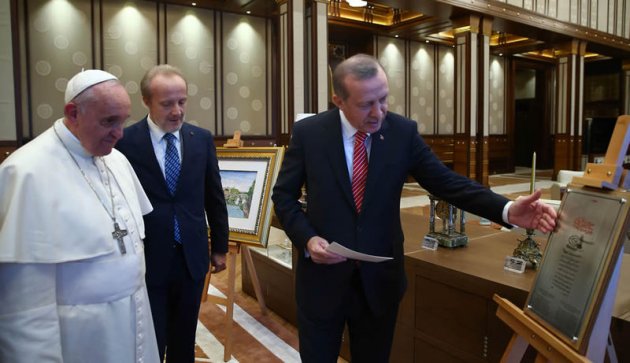 Papa Franciscus Türkiye'de