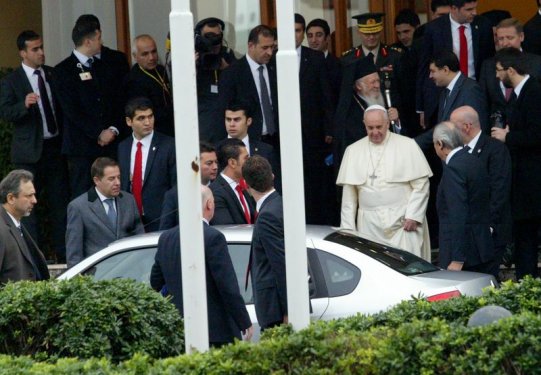 Papa Franciscus İstanbul'da