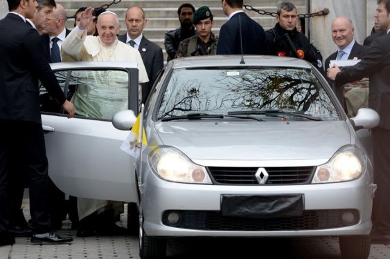 Papa Franciscus İstanbul'da