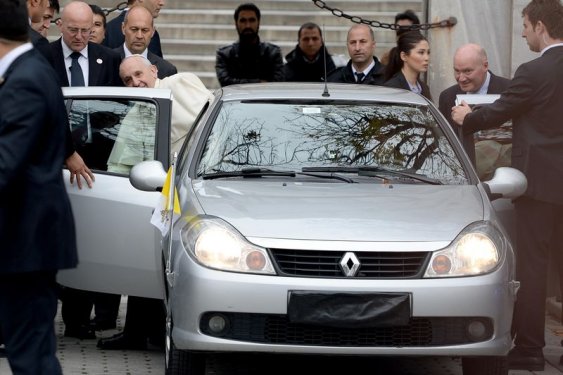Papa Franciscus İstanbul'da