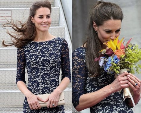 Renkli prenses Kate Middleton