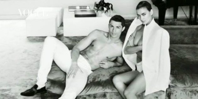 Ronaldo ve Irina Shayk‘ı hiç böyle görmediniz
