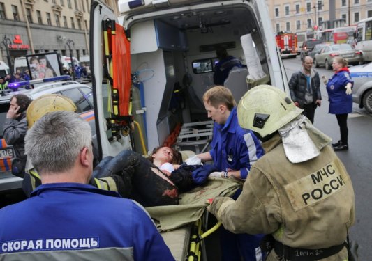 Rusya'daki saldırıdan ilk görüntüler