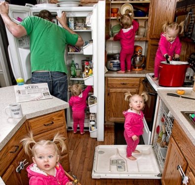 Dünyanın en iyi babası olmaya aday