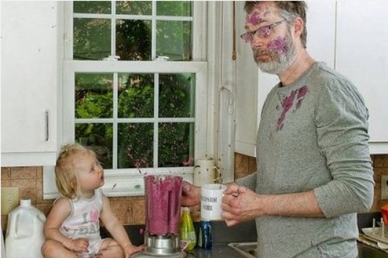 Dünyanın en iyi babası olmaya aday