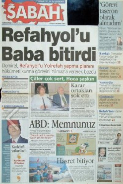 28 Şubat'ın utanç manşetleri