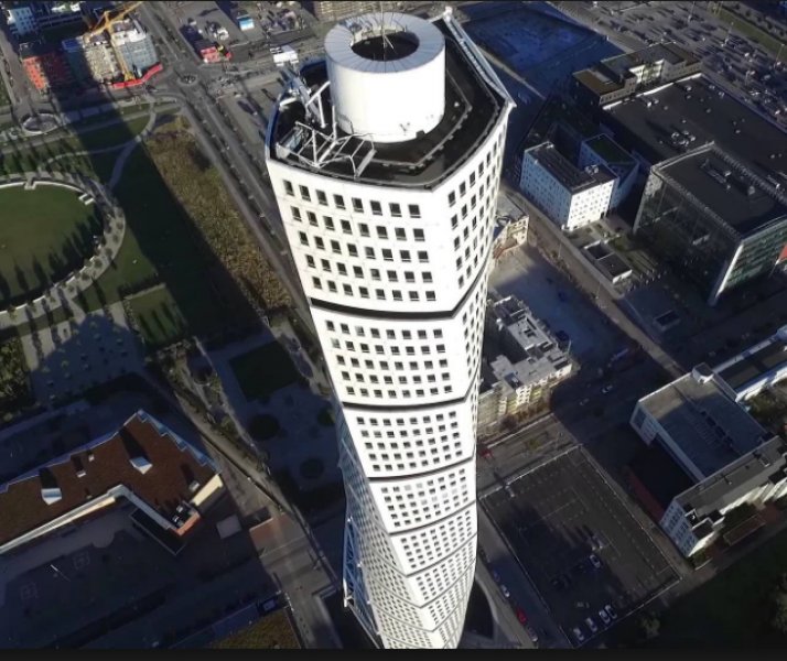 Dünyanın ilk burgu gökdeleni: Turning Torso