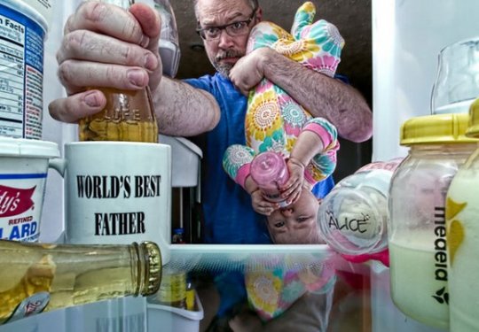 Dünyanın en iyi babası olmaya aday