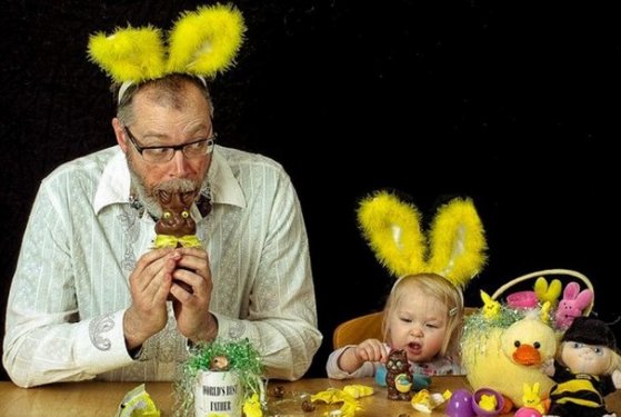 Dünyanın en iyi babası olmaya aday