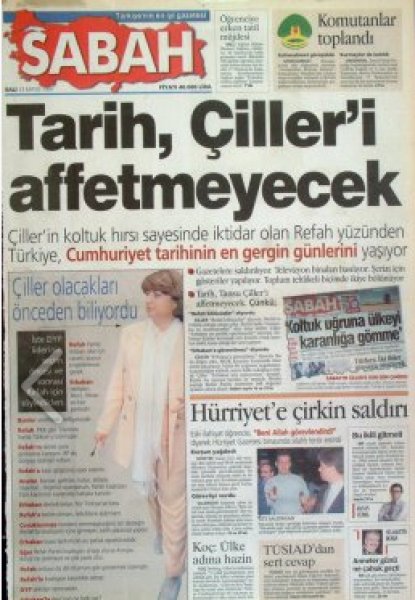 28 Şubat'ın utanç manşetleri