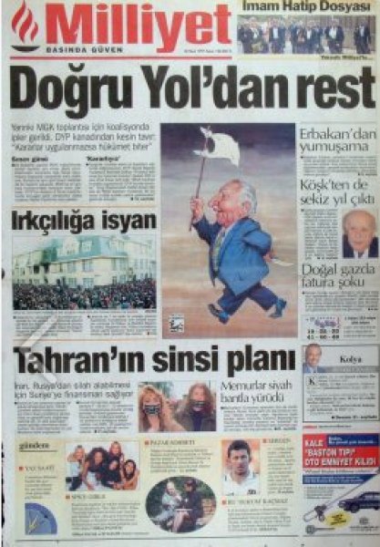 28 Şubat'ın utanç manşetleri