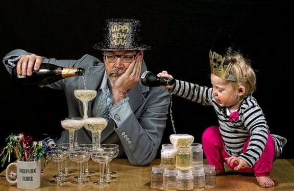 Dünyanın en iyi babası olmaya aday